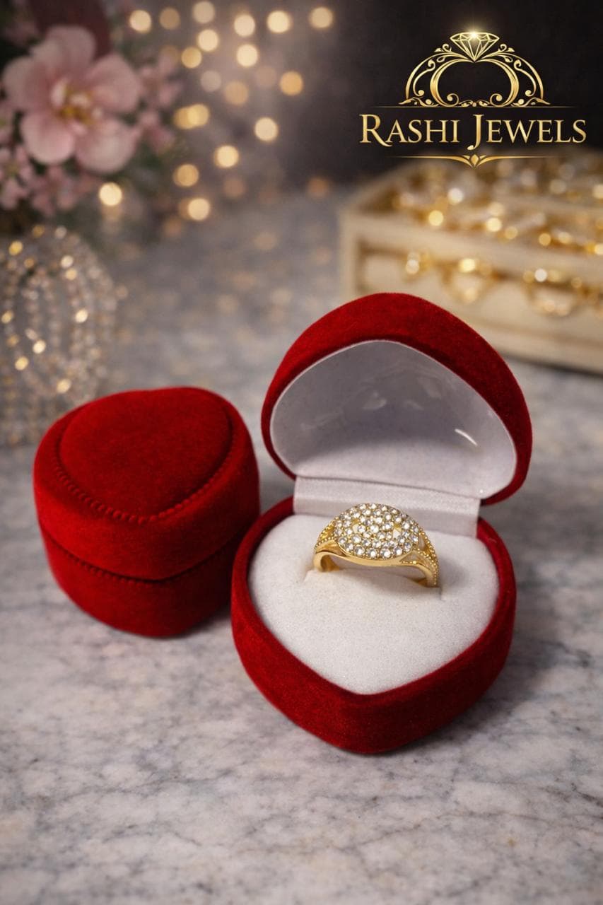 Crystal Pavé Ring