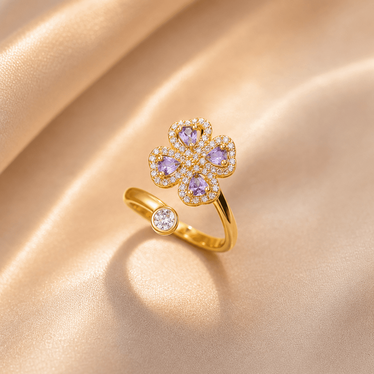 cute flower ring